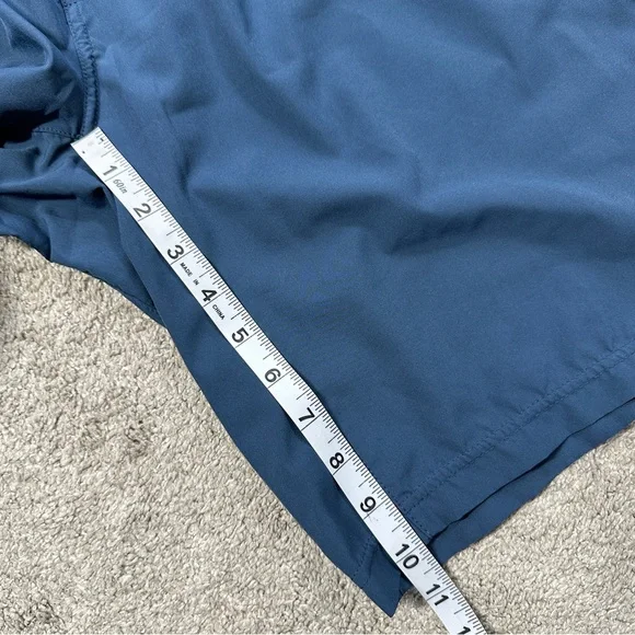 Prana Men’s Coal Super Mojo Pull On Short 10” Outdoor UPF 50+ in Blue Anchor L - Picture 16 of 16